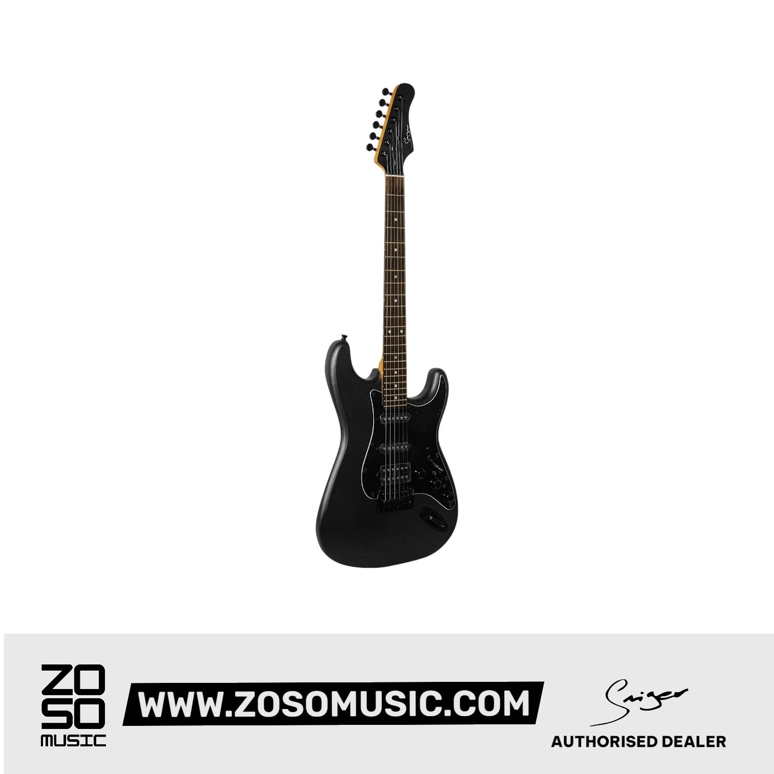 Smiger ST Electric Guitar with Built-in Effects L-G2-i6-MBK |  SMIGER |  ELECTRIC GUITAR |  Zoso Music