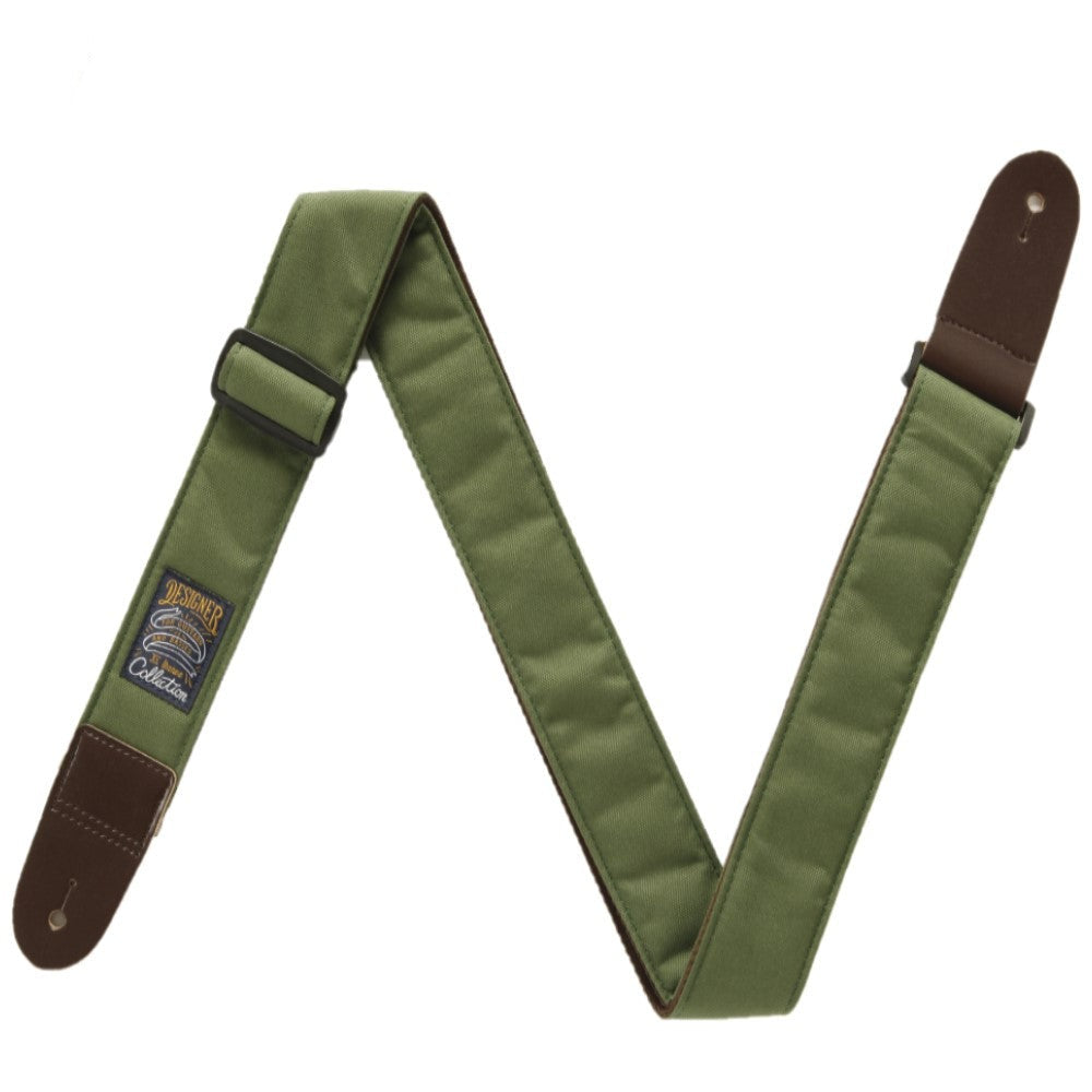 Ibanez Dcs50-mgn Designer Collection Guitar Strap, Moss Green | Zoso Music Sdn Bhd