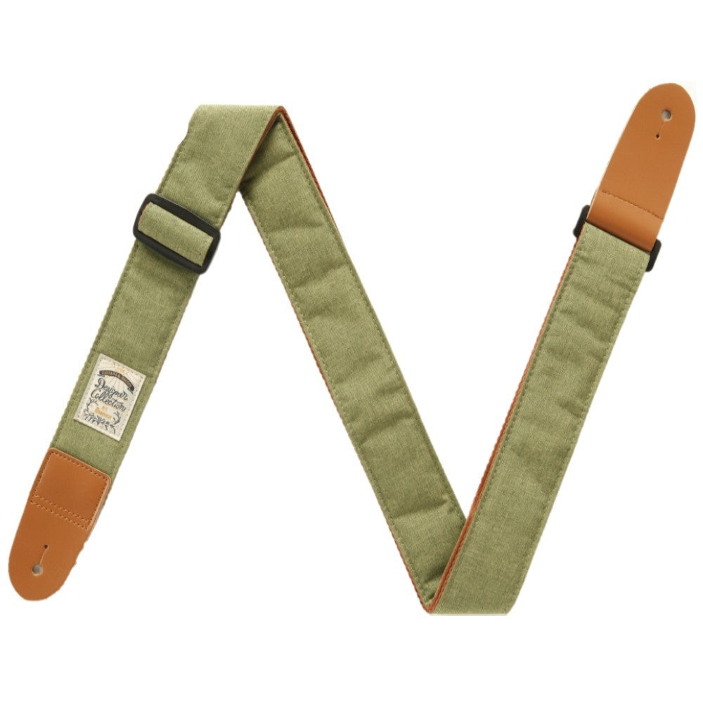 Ibanez Dcs50d-mgn Designer Collection Guitar Strap, Moss Green | Zoso Music Sdn Bhd