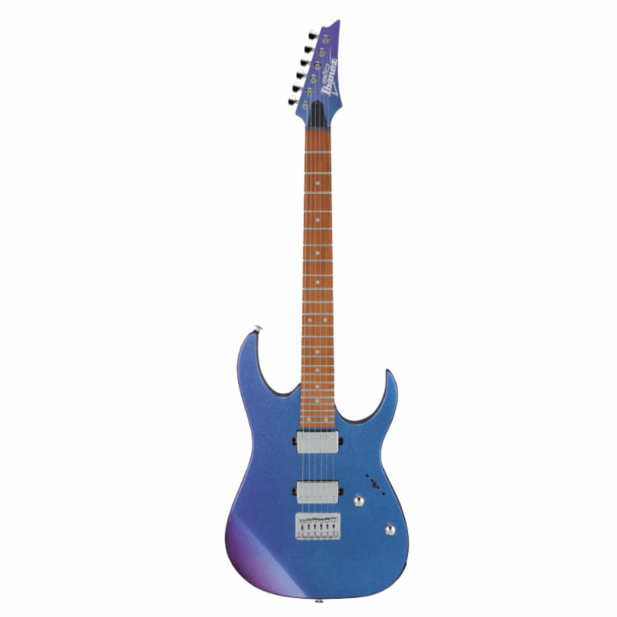 Ibanez GRG121SP BMC Electric Guitar, Blue Metal Chameleon