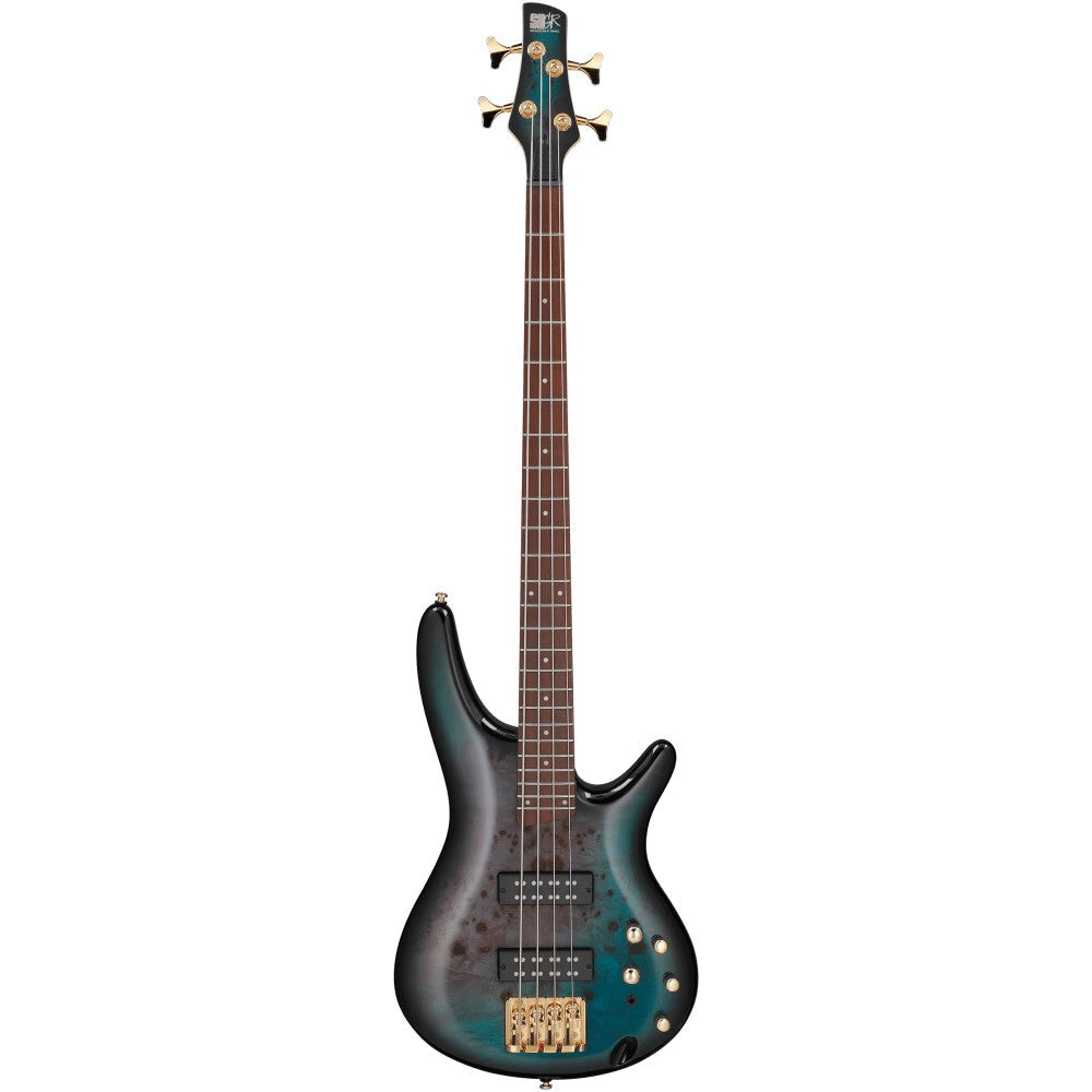 Ibanez SR400EPBDX-TSU SR Series Electric Bass, Tropical Seafloor Burst |  IBANEZ |  BASS GUITAR |  Zoso Music
