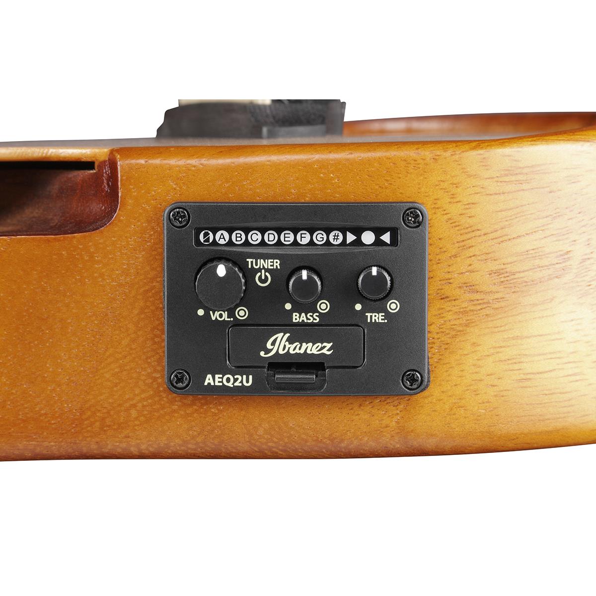 Ibanez AUC10E Acoustic-Electric Concert Ukulele - Open Pore Natural |  IBANEZ |  UKULELE |  Zoso Music