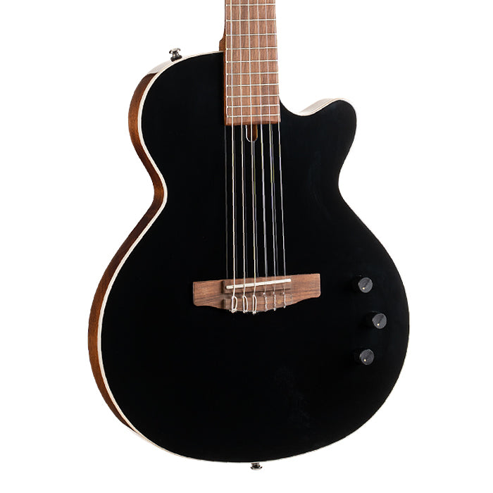 Cort Sunset Nylectric II Electro-Classical Guitar - Black | Zoso Music Sdn Bhd