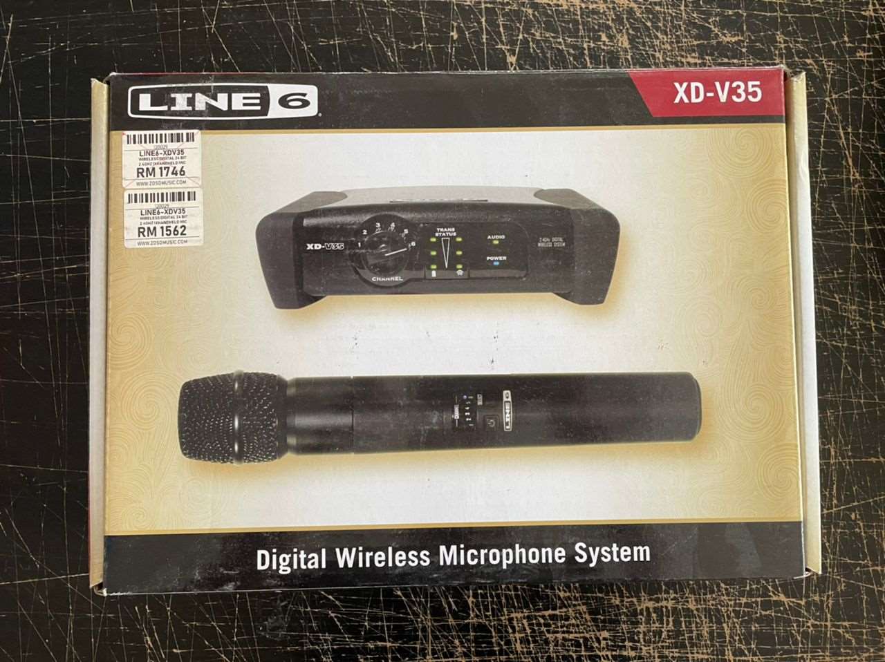 DISPLAY CLEARANCE LINE 6 DIGITAL WIRELESS MIC (1 HANDHELD) LINE6-XDV35 | LINE 6 , Zoso Music