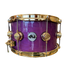 DW USA Collector's All-Maple 7"x13" Snare Drum, Lacquer Custom Ultraviolet Purple, Gold HW | Zoso Music Sdn Bhd