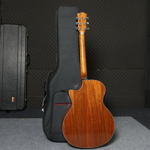 Kepma F2 Solid Sitka Spruce Top Grand Auditorium Acoustic Guitar, S1 Pro Resonance Pickup with Effect
