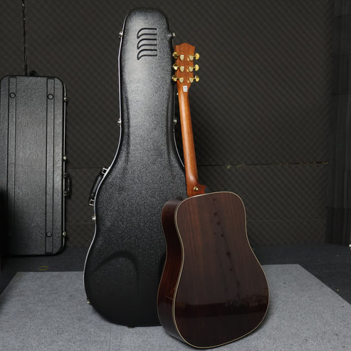 Kepma G1 Series Solid Sitka Spruce Top Dreadnought Acoustic Guitar with Deluxe Hardshell Case