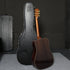 Kepma G1 Series Solid Sitka Spruce Top Dreadnought Acoustic Guitar with Deluxe Hardshell Case