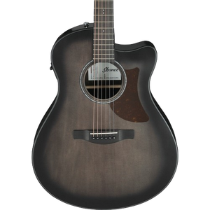 Ibanez AAM70CE Advanced Acoustic Auditorium Acoustic-electric Guitar - Transparent Charcoal Burst | Zoso Music Sdn Bhd