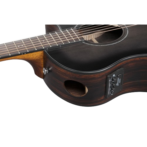 Ibanez AAM70CE Advanced Acoustic Auditorium Acoustic-electric Guitar - Transparent Charcoal Burst |  IBANEZ |  ELECTRIC GUITAR |  Zoso Music