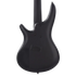 Ibanez Iron Label SRMS625EX Bass Guitar - Black Flat |  IBANEZ |  BASS GUITAR |  Zoso Music
