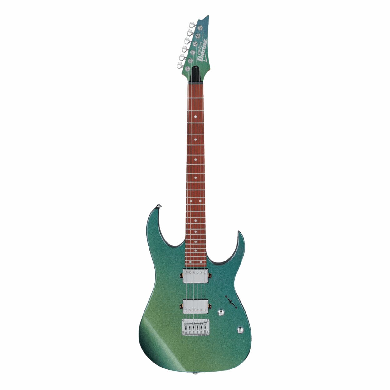Ibanez GIO GRG121SP Electric Guitar  – Green Yellow Chameleon