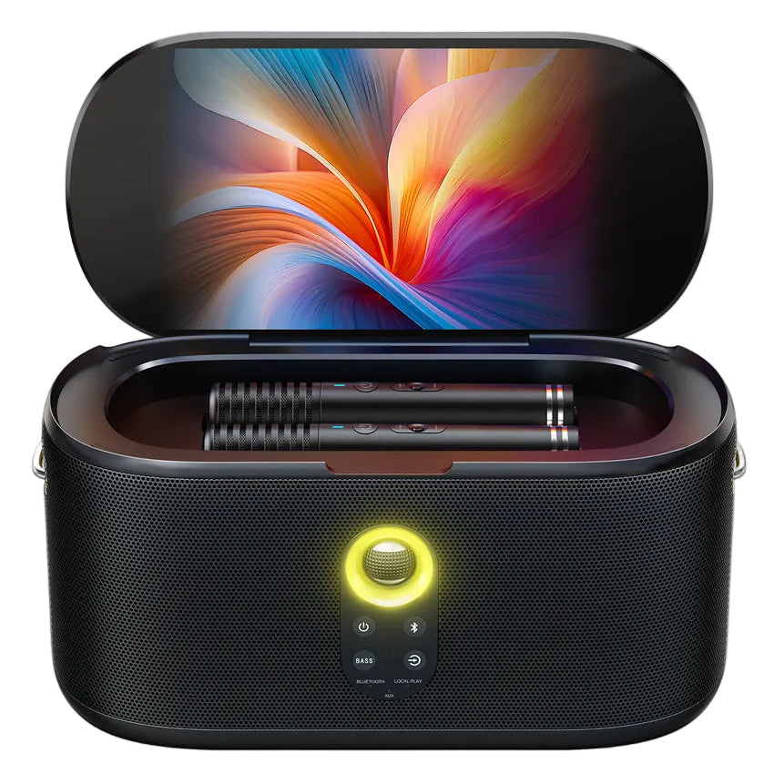 Ikarao Shell S1 Portable Karaoke Machine |  IKARAO |  BLUETOOTH KARAOKE SPEAKER |  Zoso Music