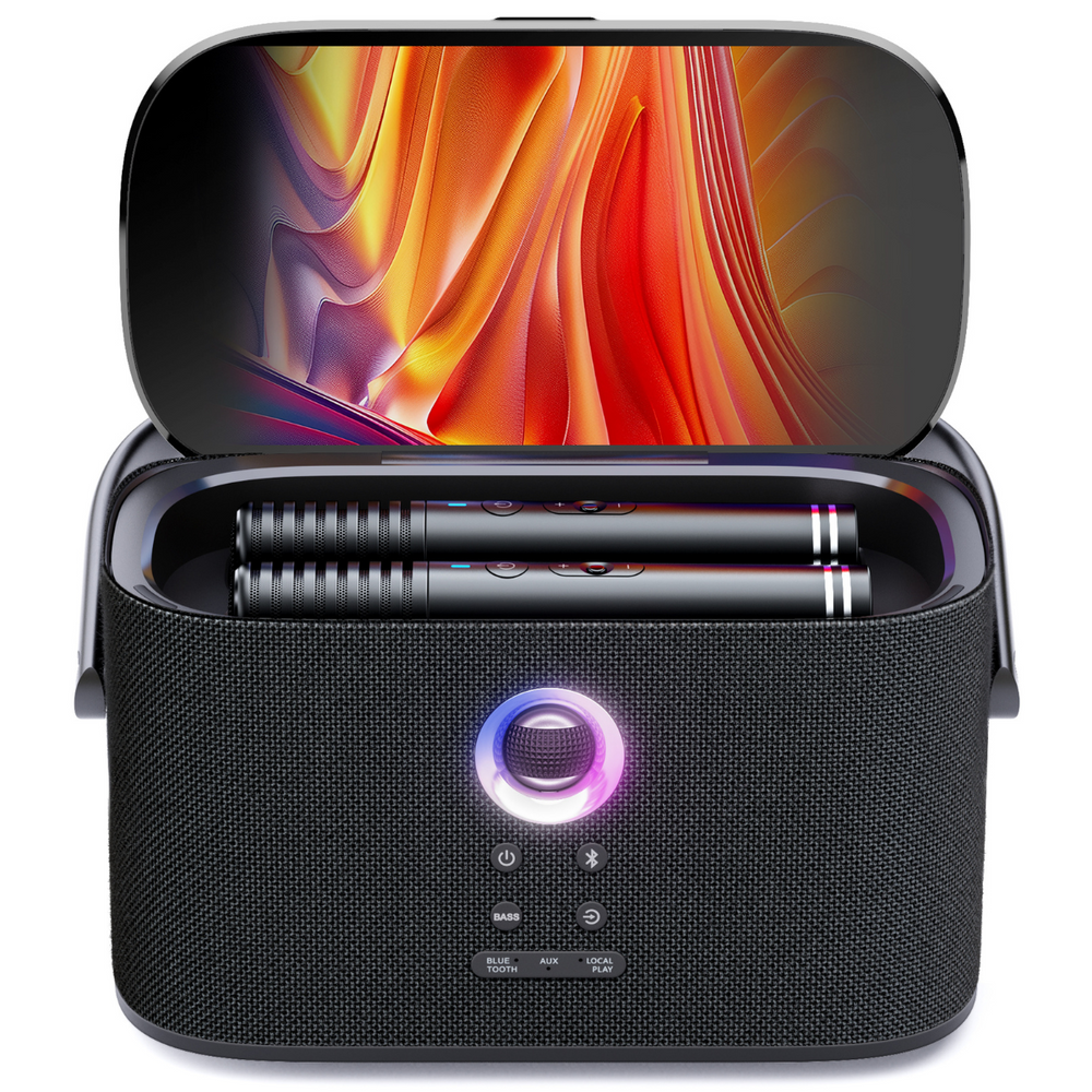 Ikarao Shell S2 Portable Karaoke Machine |  IKARAO |  BLUETOOTH KARAOKE SPEAKER |  Zoso Music