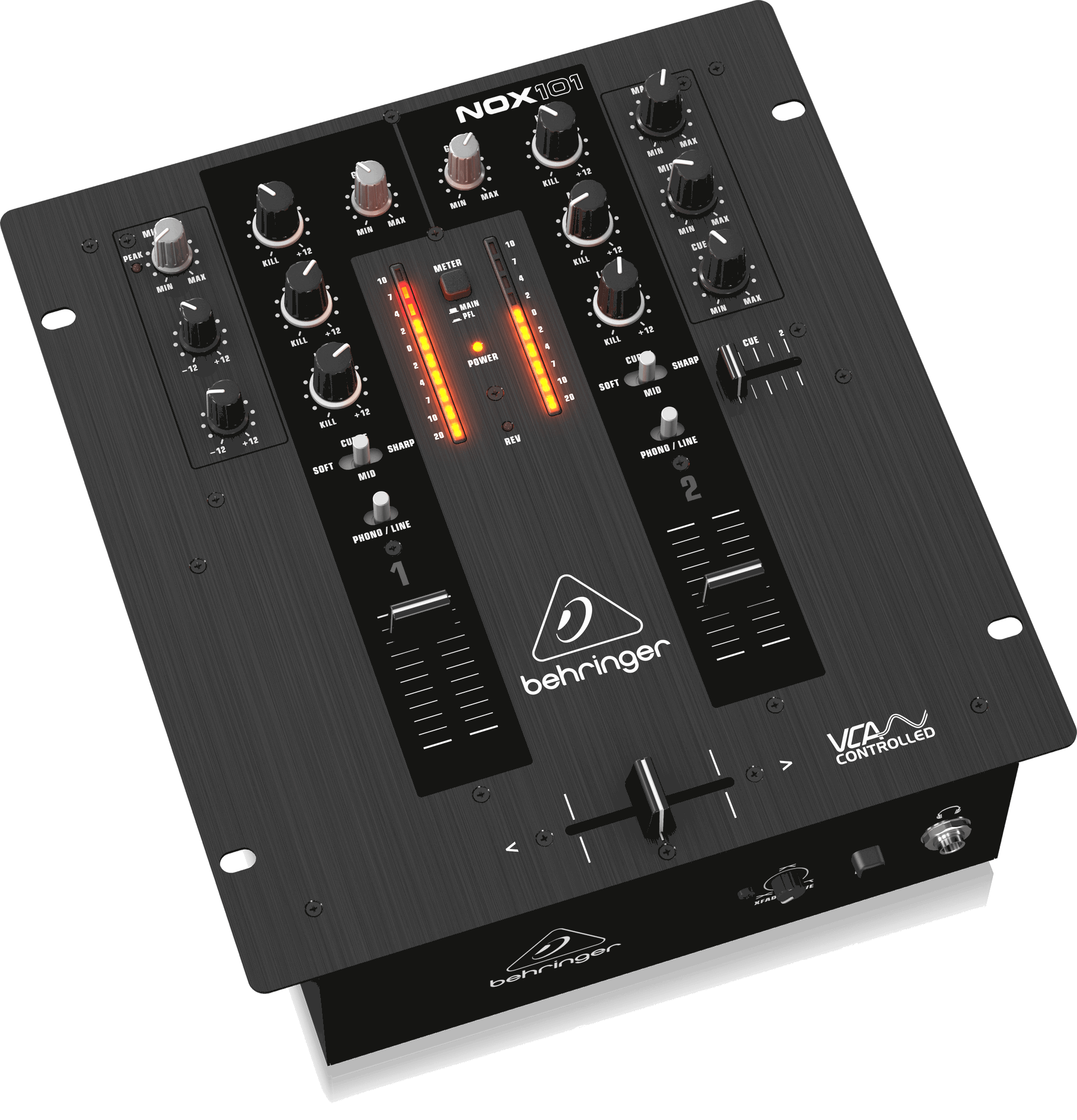 Behringer Pro Mixer NOX101 2-channel DJ Mixer | BEHRINGER , Zoso Music