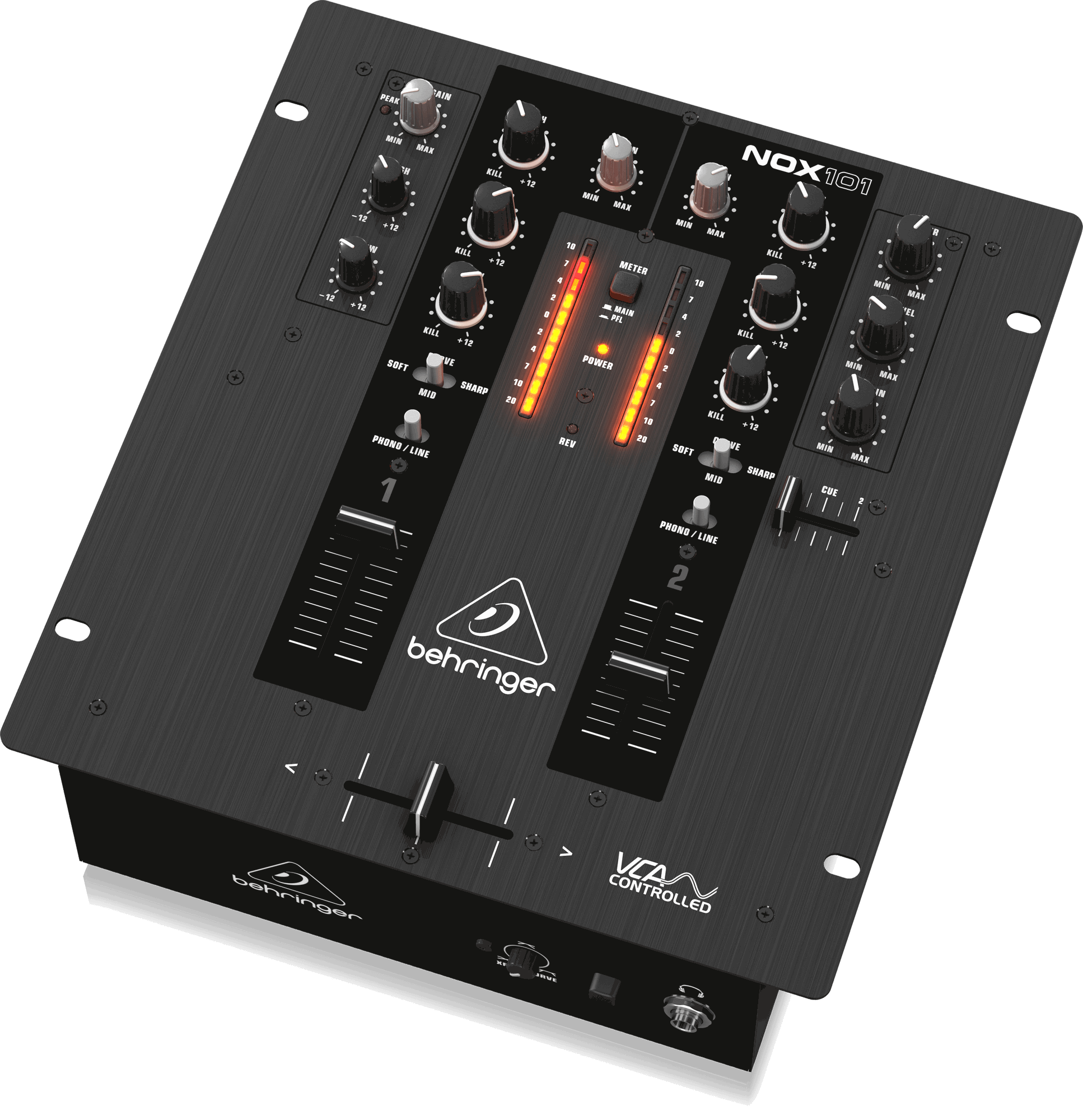 Behringer Pro Mixer NOX101 2-channel DJ Mixer | BEHRINGER , Zoso Music