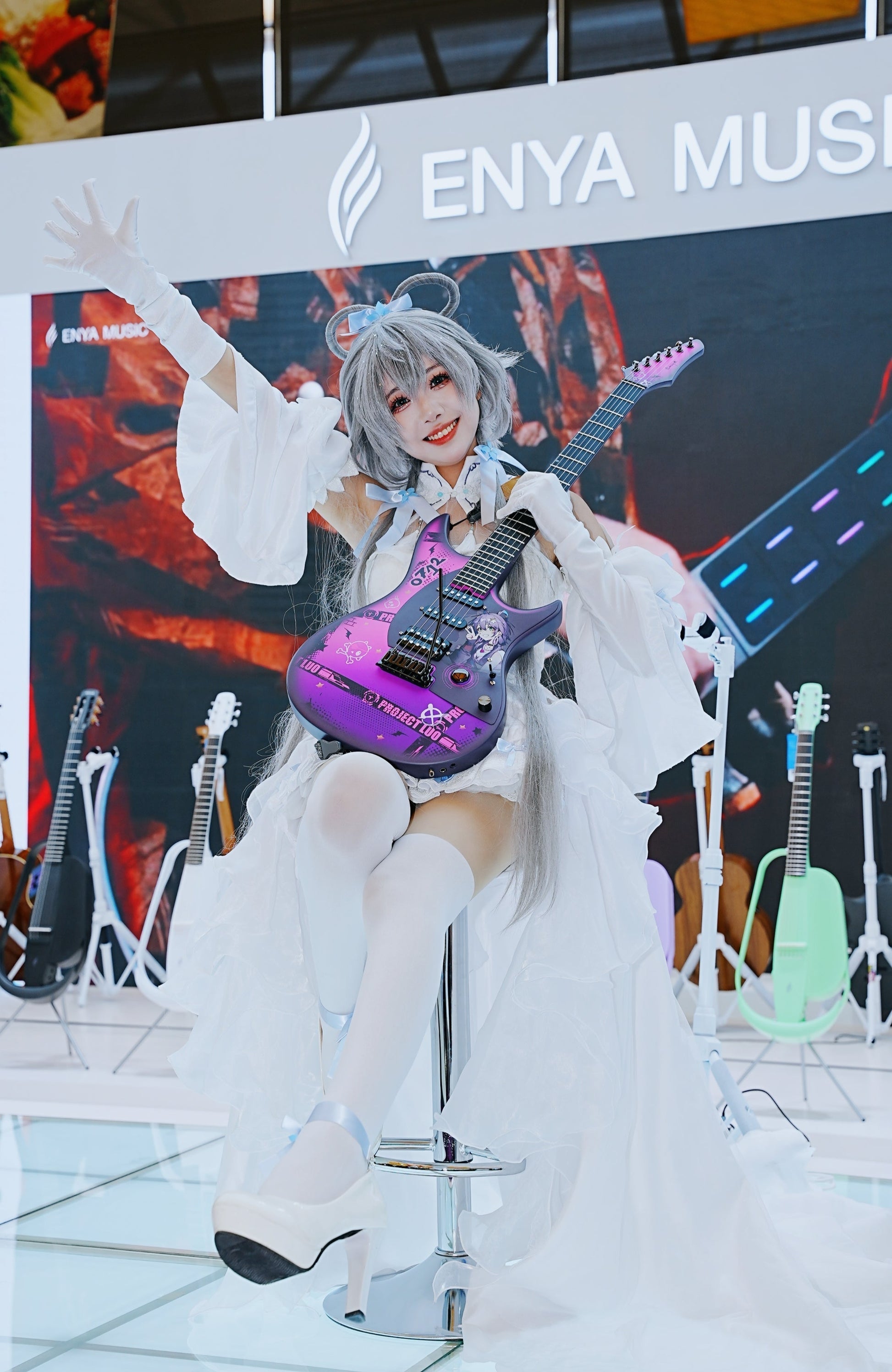 Enya Inspire Smart Electric Guitar - Luo Tianyi |  ENYA |  SMART GUITAR |  Zoso Music