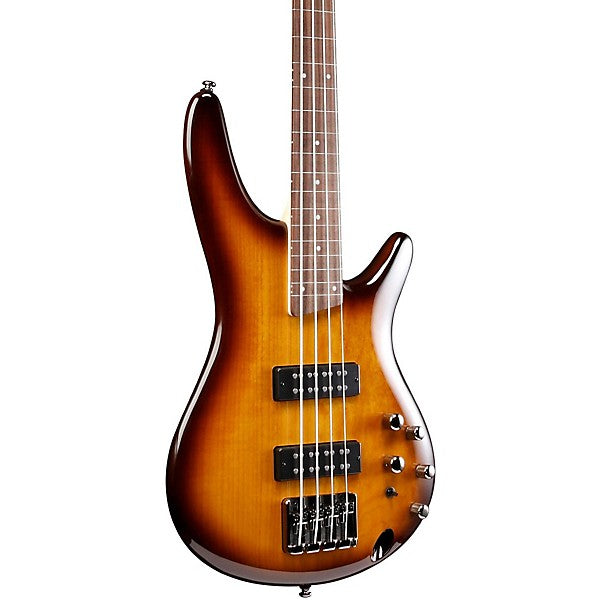 Ibanez SR370EF 4-String Fretless Electric Bass Guitar - Brown Burst |  IBANEZ |  BASS GUITAR |  Zoso Music