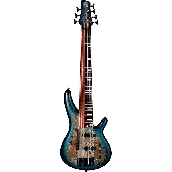 Ibanez Bass Workshop SRAS7 Ashula 7-string Bass Guitar - Cosmic Blue Starburst