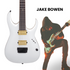 Ibanez JBM10FX-PWM Jake Bowen Signature JBM Series Electric Guitar, Pearl White Matte |  IBANEZ |  ELECTRIC GUITAR |  Zoso Music