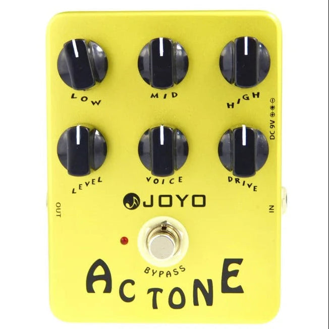 Joyo JF-13 AC Tone Vintage Tube Amplifier Effects Pedal | Zoso Music Sdn Bhd