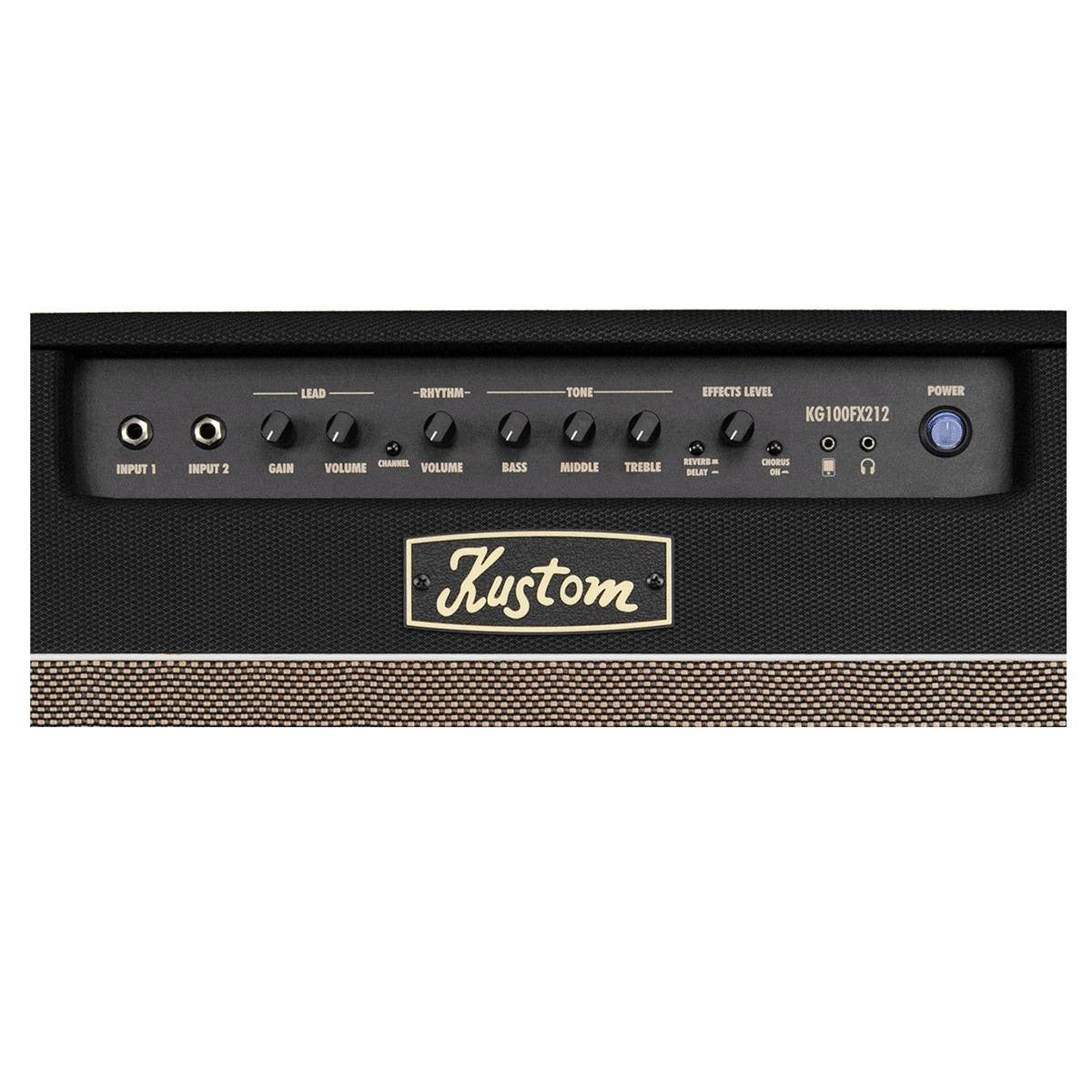 Kustom KG100FX212 100W Guitar Combo Amplifier (2 x 12Inch Speakers)