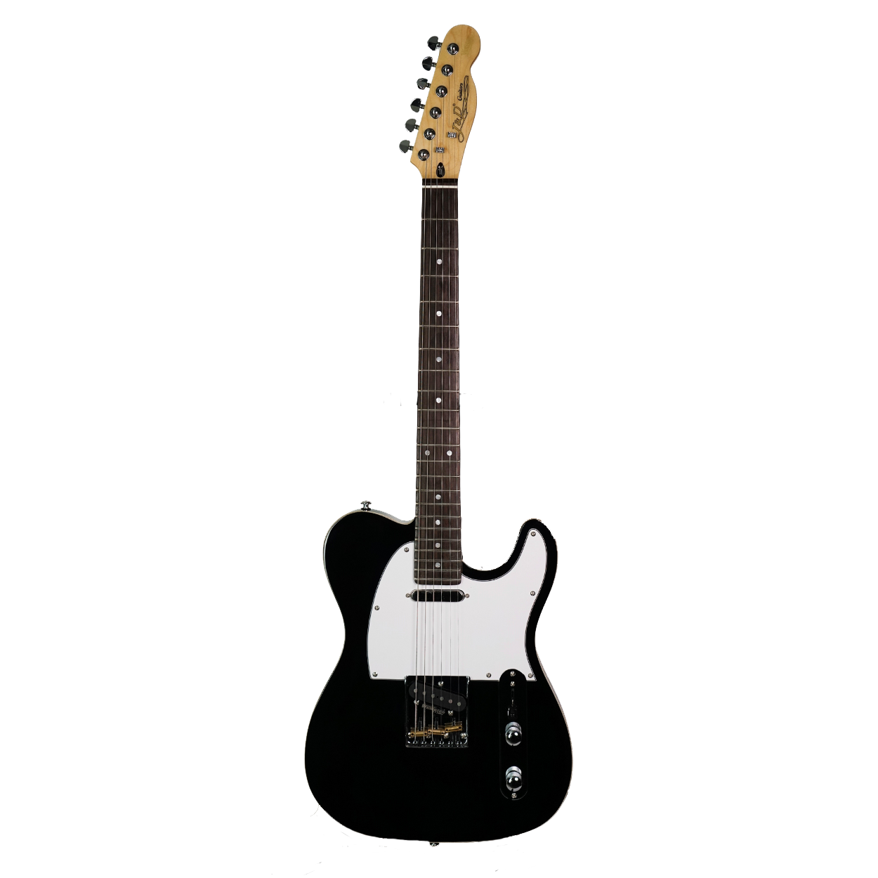 J&D TL AP Telecaster Electric Guitar With Wilkinson Hardware Black