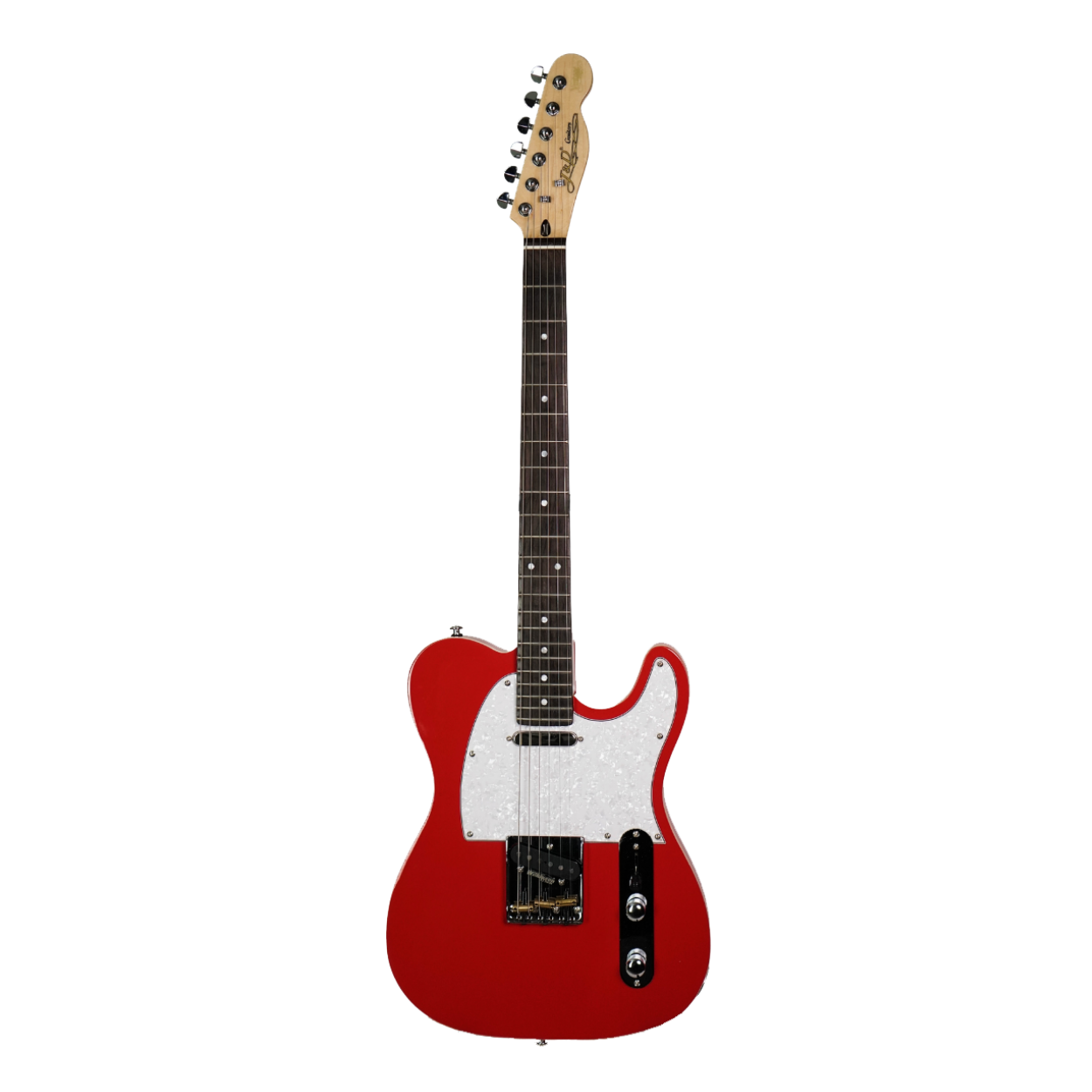 J&D TL AP Telecaster Electric Guitar With Wilkinson Hardware Red