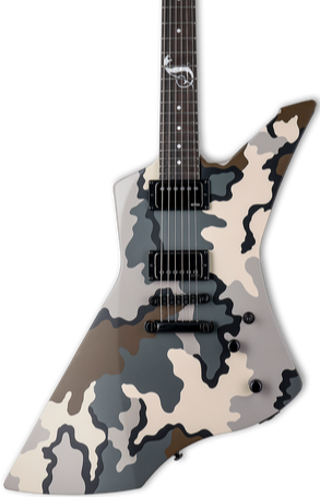 ESP LTD James Hetfield Signature Snakebyte Electric Guitar - Camo |  LTD |  ELECTRIC GUITAR |  Zoso Music