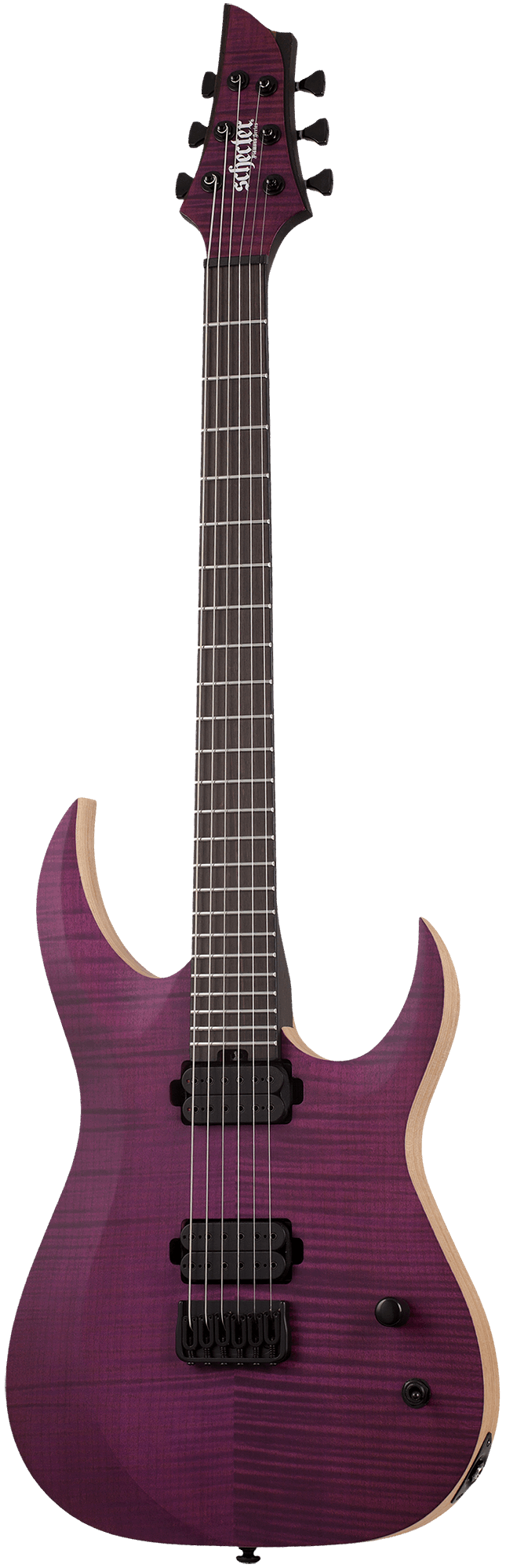 Schecter John Browne Tao-6 Electric Guitar - Satin Trans Purple