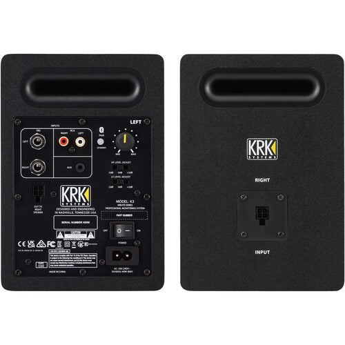 KRK Kreate 3 Powered Studio Monitors - Pair |  KRK |  STUDIO MONITOR |  Zoso Music