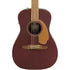 Fender California Malibu Player Small-Bodied Acoustic Guitar, Walnut FB, Burgundy Satin |  FENDER |  ACOUSTIC GUITAR |  Zoso Music