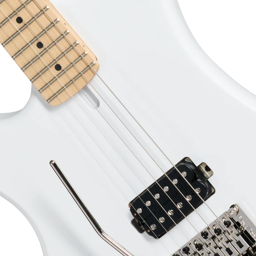 Kramer 84 Left-handed Electric Guitar with Premium Gig Bag - Angel White Satin |  KRAMER |  ELECTRIC GUITAR |  Zoso Music