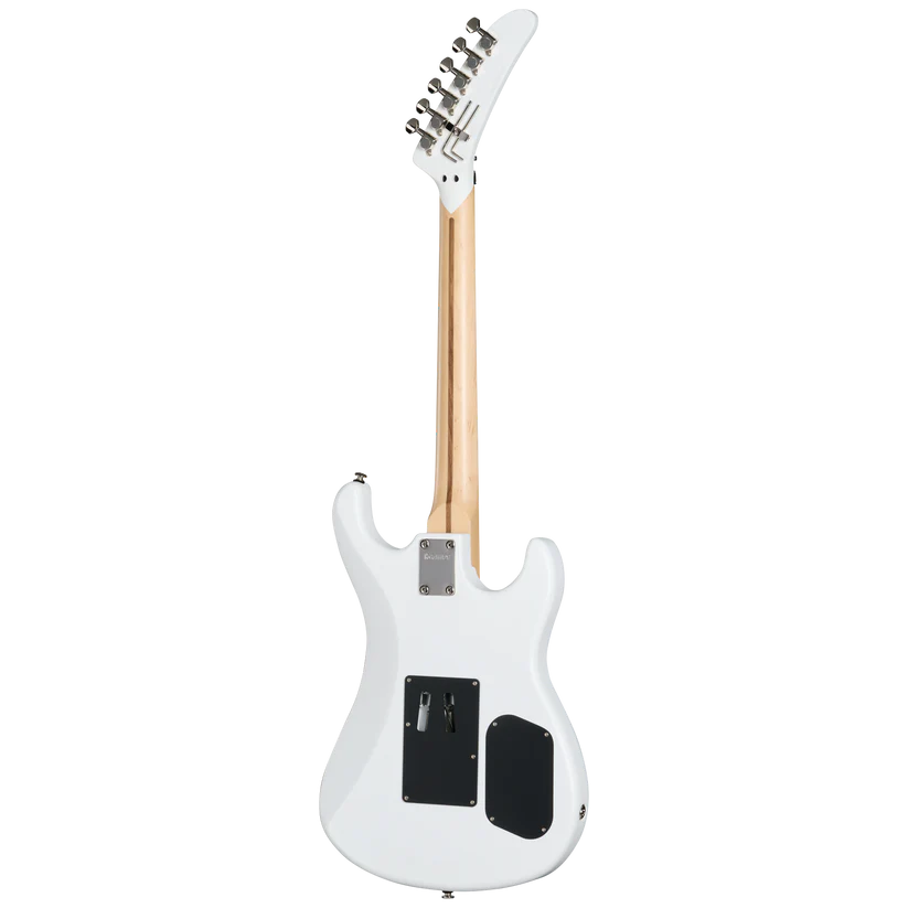 Kramer 84 Left-handed Electric Guitar with Premium Gig Bag - Angel White Satin |  KRAMER |  ELECTRIC GUITAR |  Zoso Music