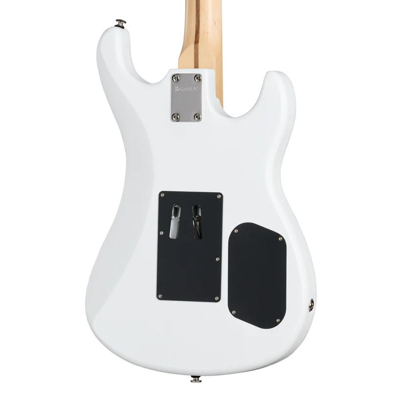 Kramer 84 Left-handed Electric Guitar with Premium Gig Bag - Angel White Satin |  KRAMER |  ELECTRIC GUITAR |  Zoso Music