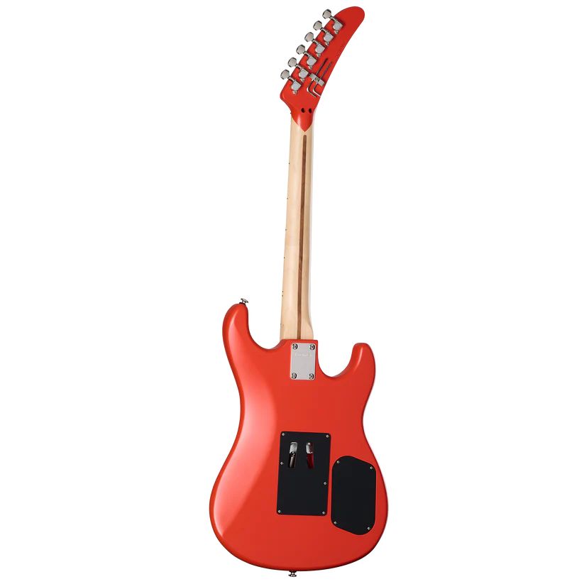 Kramer 84 Left-handed Electric Guitar with Premium Gig Bag - Eruption Red Satin |  KRAMER |  ELECTRIC GUITAR |  Zoso Music