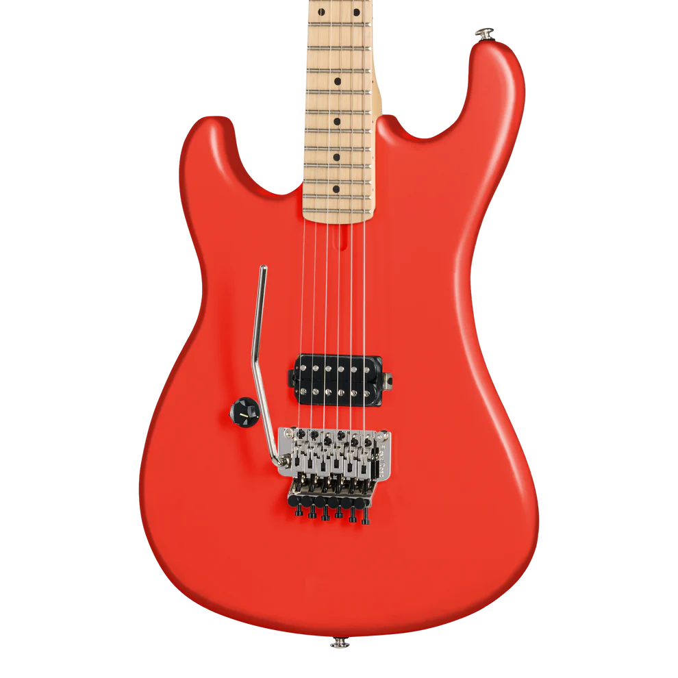 Kramer 84 Left-handed Electric Guitar with Premium Gig Bag - Eruption Red Satin | Zoso Music Sdn Bhd