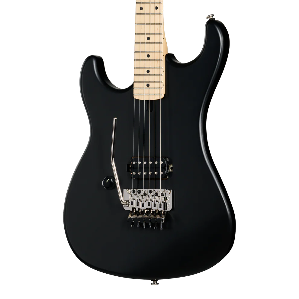 Kramer 84 Left-handed Electric Guitar with Premium Gig Bag - Intruder Black Satin | Zoso Music Sdn Bhd
