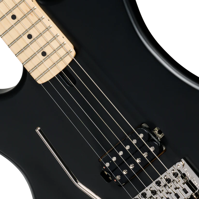 Kramer 84 Left-handed Electric Guitar with Premium Gig Bag - Intruder Black Satin |  KRAMER |  ELECTRIC GUITAR |  Zoso Music