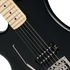 Kramer 84 Left-handed Electric Guitar with Premium Gig Bag - Intruder Black Satin |  KRAMER |  ELECTRIC GUITAR |  Zoso Music