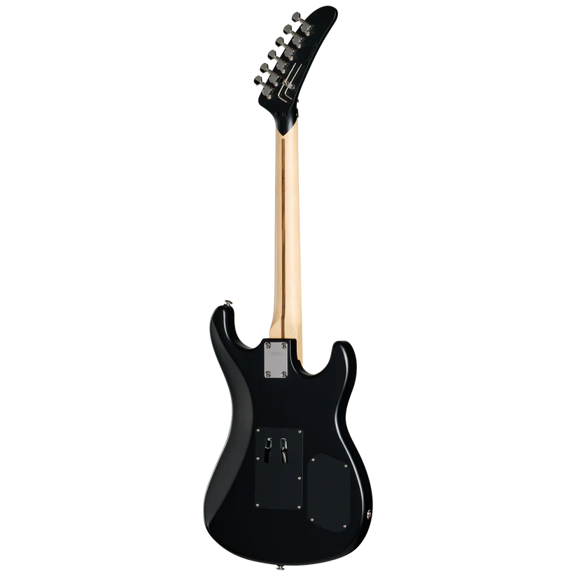 Kramer 84 Left-handed Electric Guitar with Premium Gig Bag - Intruder Black Satin |  KRAMER |  ELECTRIC GUITAR |  Zoso Music