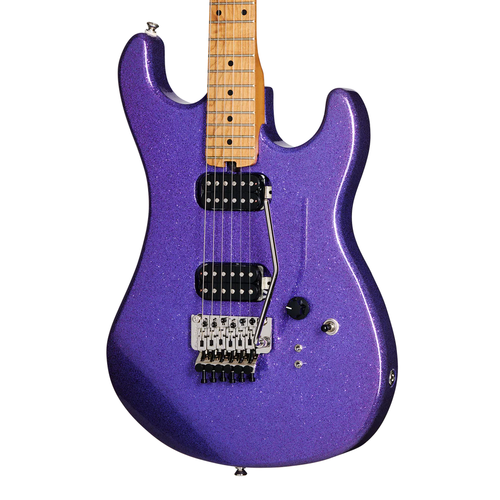 Kramer 84 HH Electric Guitar with Premium Gig Bag - Purple Sparkle | Zoso Music Sdn Bhd