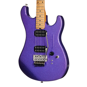Kramer 84 HH Electric Guitar with Premium Gig Bag - Purple Sparkle | Zoso Music Sdn Bhd