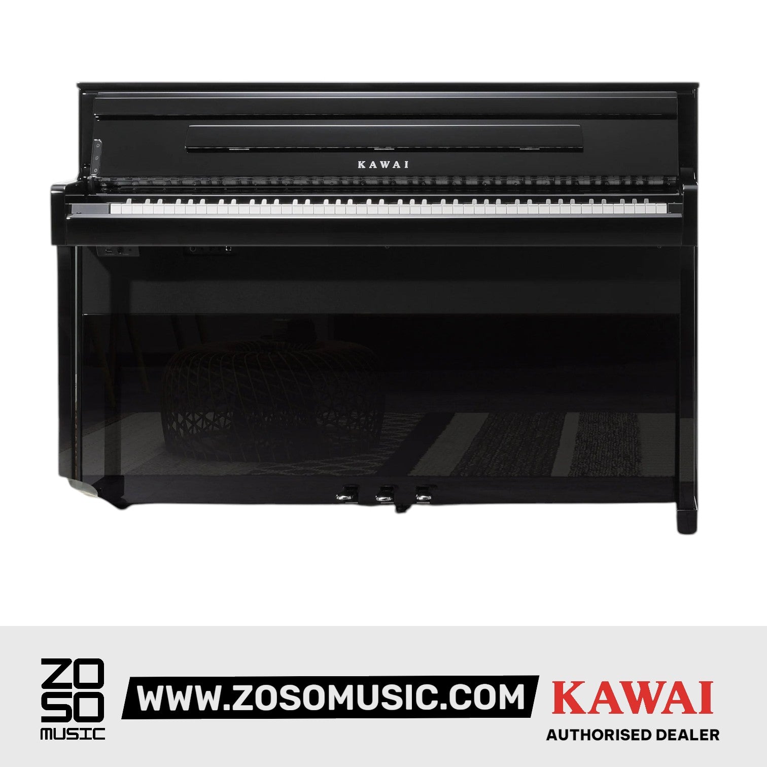 Kawai CA901 88-key Wooden-key Digital Piano - Premium Satin White |  KAWAI |  PIANO-DIGITAL |  Zoso Music