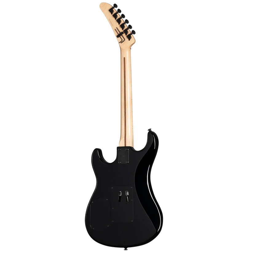 Kramer 84 Red Bullseye Electric Guitar with Premium Gig Bag - Black with Red Bullseye |  KRAMER |  ELECTRIC GUITAR |  Zoso Music