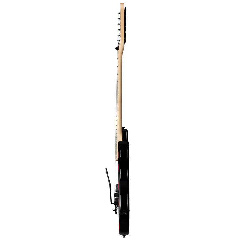 Kramer 84 Red Bullseye Electric Guitar with Premium Gig Bag - Black with Red Bullseye |  KRAMER |  ELECTRIC GUITAR |  Zoso Music