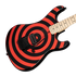 Kramer 84 Red Bullseye Electric Guitar with Premium Gig Bag - Black with Red Bullseye |  KRAMER |  ELECTRIC GUITAR |  Zoso Music