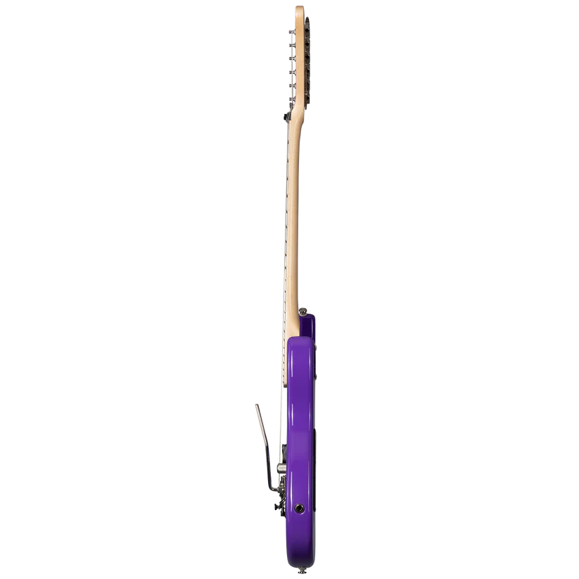 Kramer 84 Purple Splatter Electric Guitar with Premium Gig Bag - Shockwave with Purple Splatter |  KRAMER |  ELECTRIC GUITAR |  Zoso Music