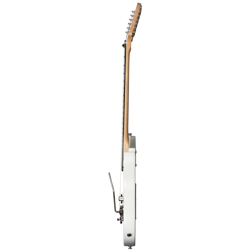 Kramer NightSwan Pixel Hearts Electric Guitar with Premium Gig Bag - Pearl White with Hearts |  KRAMER |  ELECTRIC GUITAR |  Zoso Music