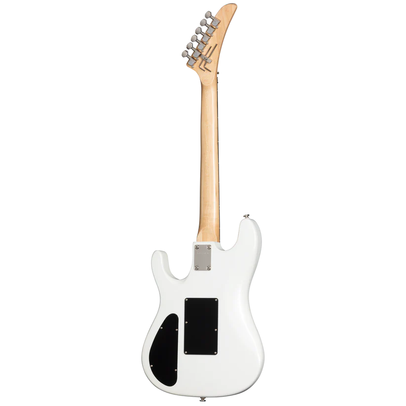 Kramer NightSwan Pixel Hearts Electric Guitar with Premium Gig Bag - Pearl White with Hearts |  KRAMER |  ELECTRIC GUITAR |  Zoso Music